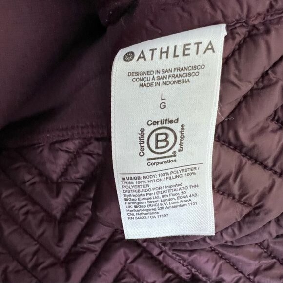 ATHLETA Cozy Sherpa Snap Sweatshirt - L - Picture 10 of 10